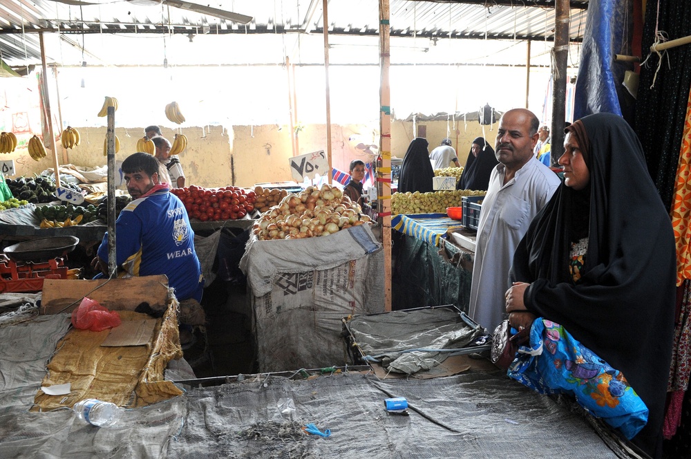 Joint patrol near Coalition Outpost Cashe South