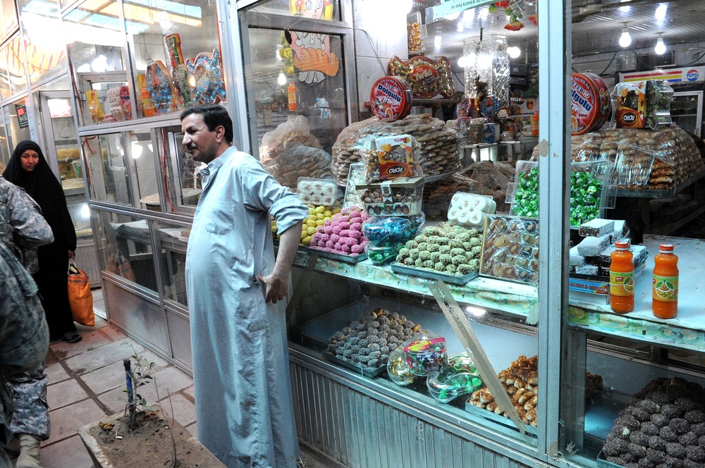 Joint patrol near Coalition Outpost Cashe South