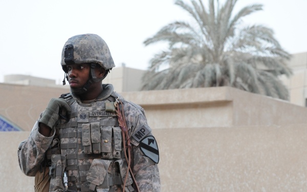 Iraqi forces search for improvised explosive device making materials