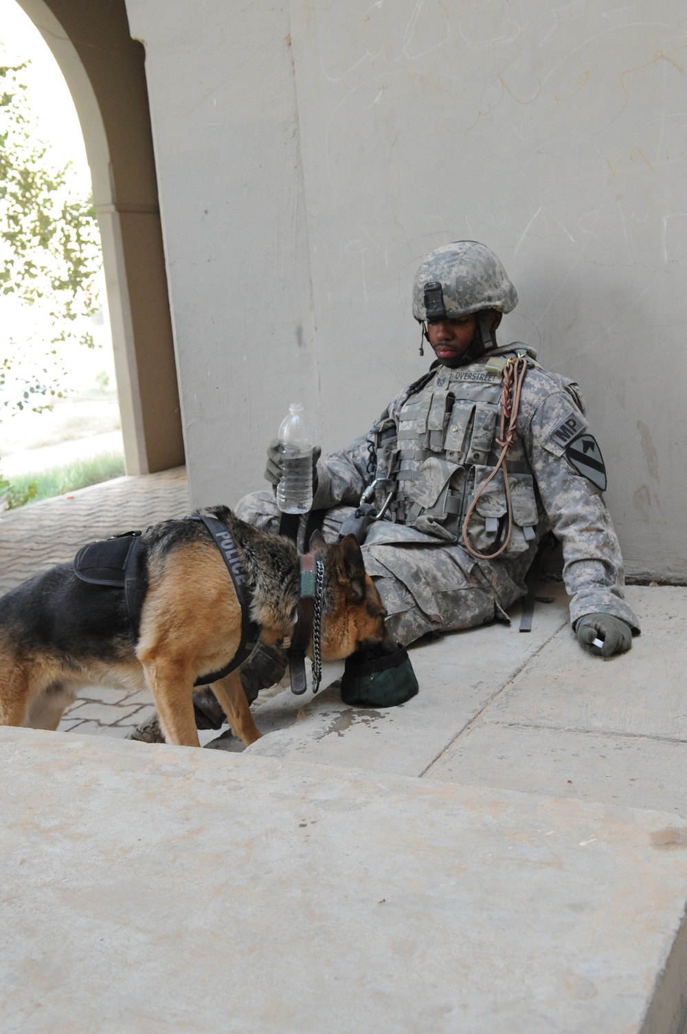 Iraqi forces search for improvised explosive device making materials