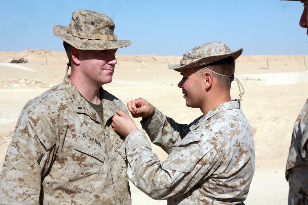 Marine Promotion Ceremony