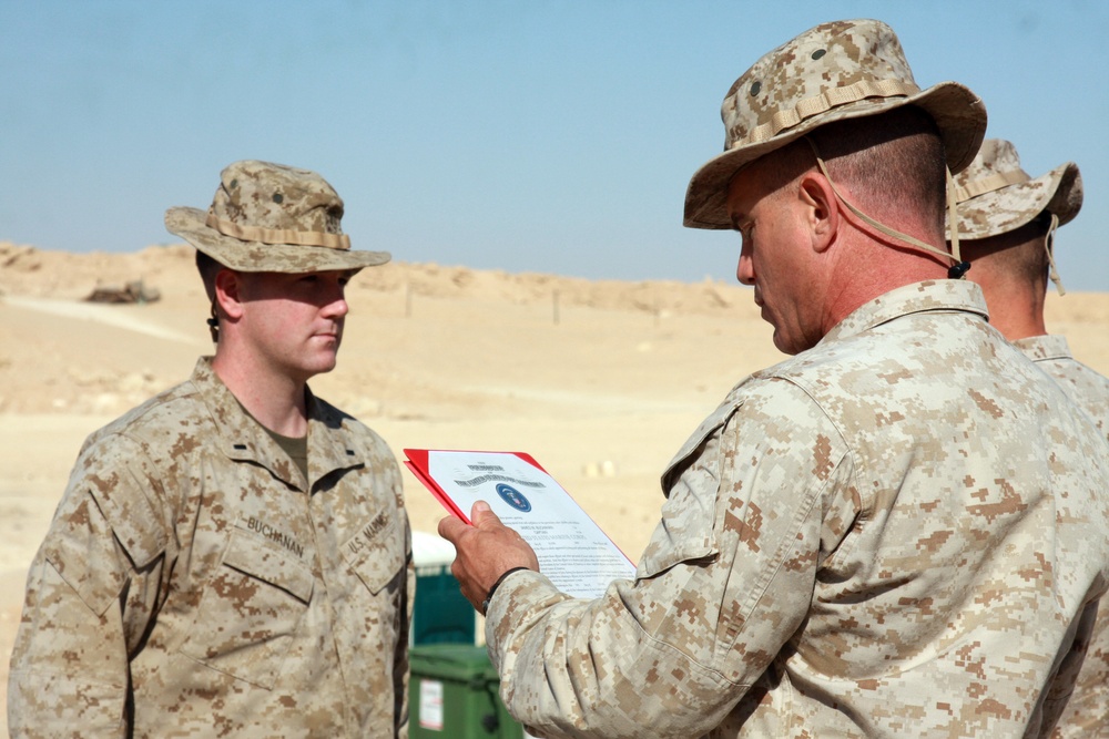 Marine Promotion Ceremony