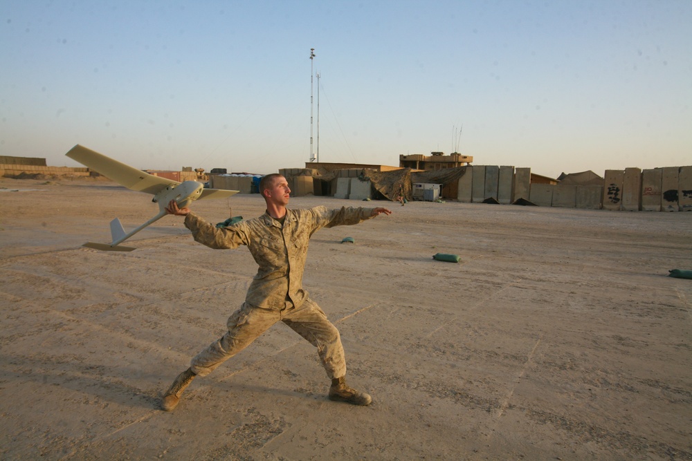 Marine Work With Unmanned Aerial Vehicle