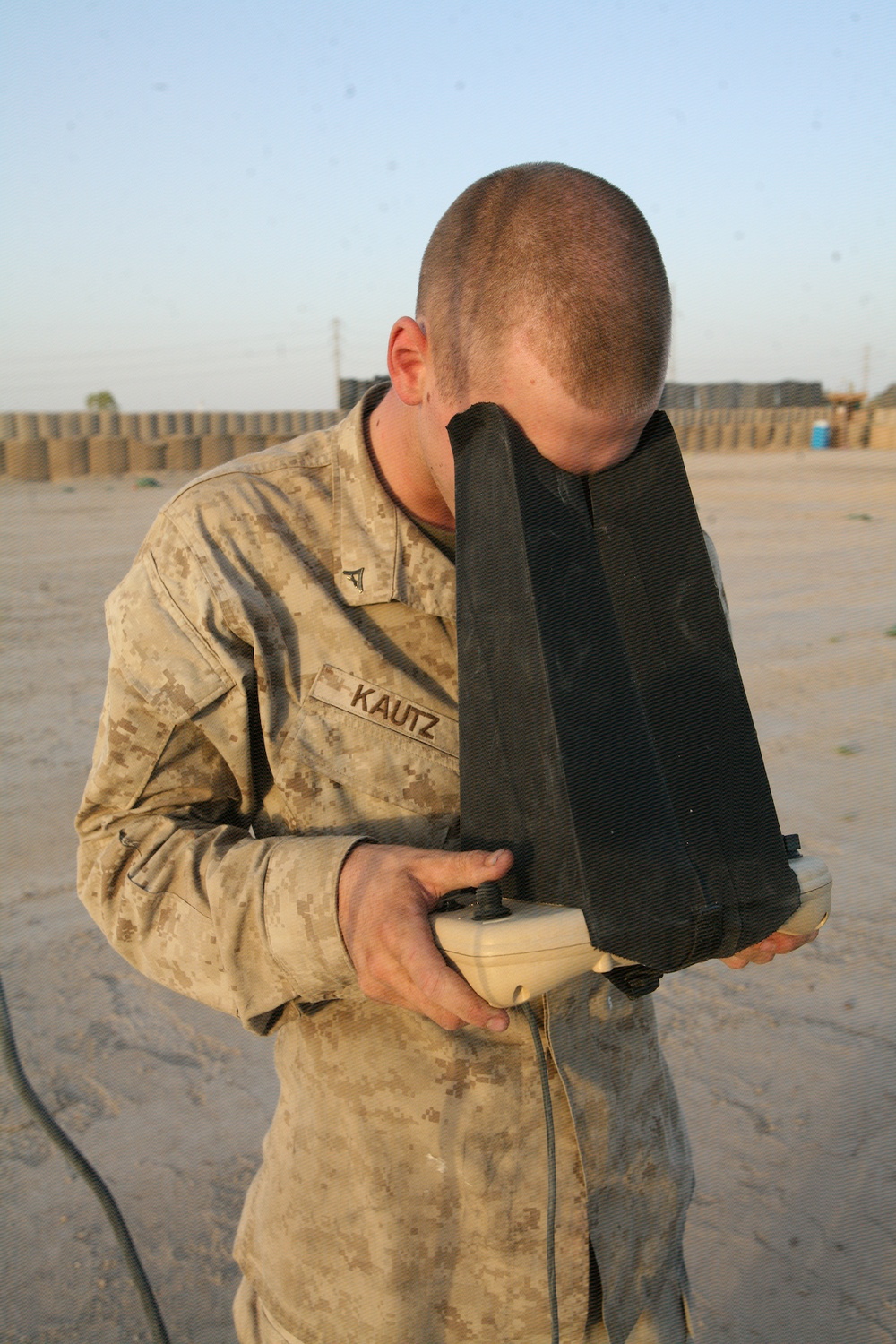 Marine Work With Unmanned Aerial Vehicle