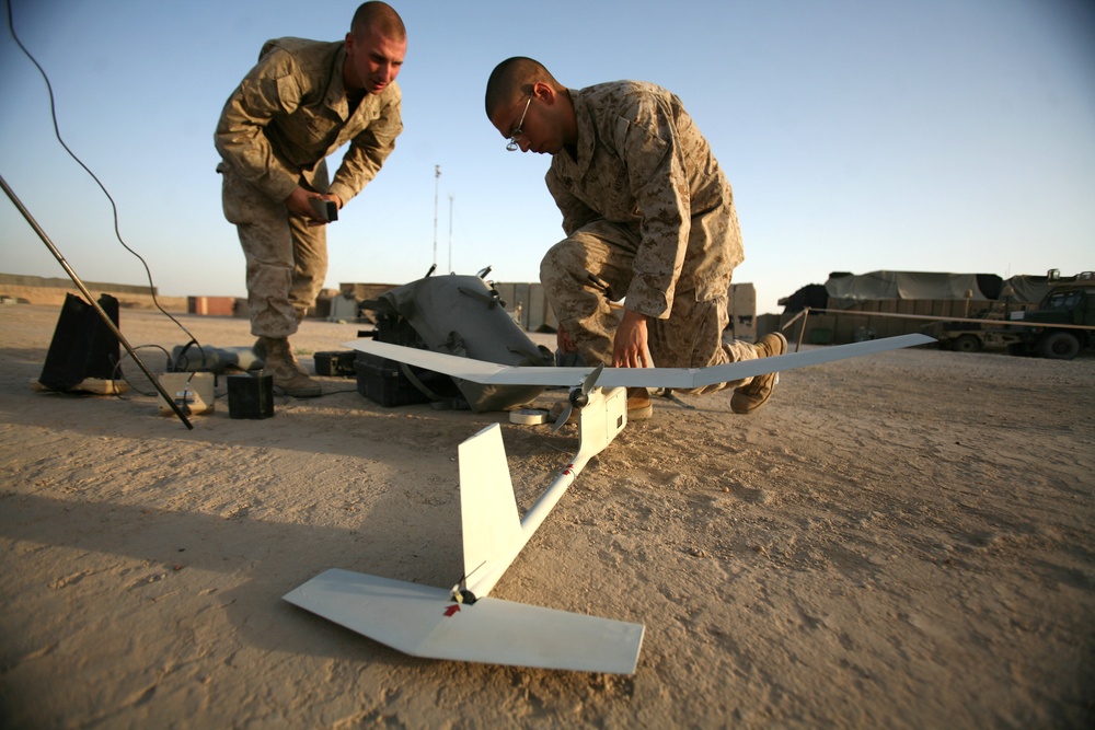 Marine Work With Unmanned Aerial Vehicle