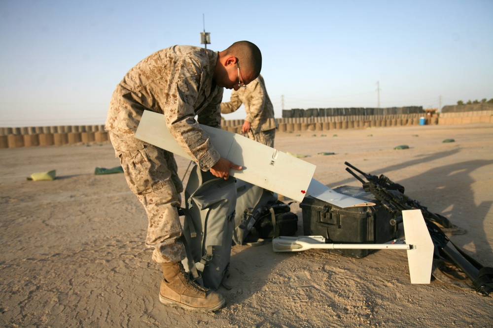Marine Work With Unmanned Aerial Vehicle