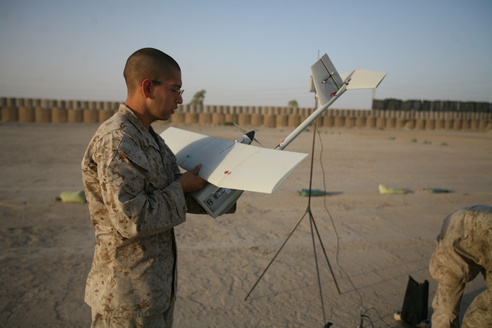 Marine Work With Unmanned Aerial Vehicle