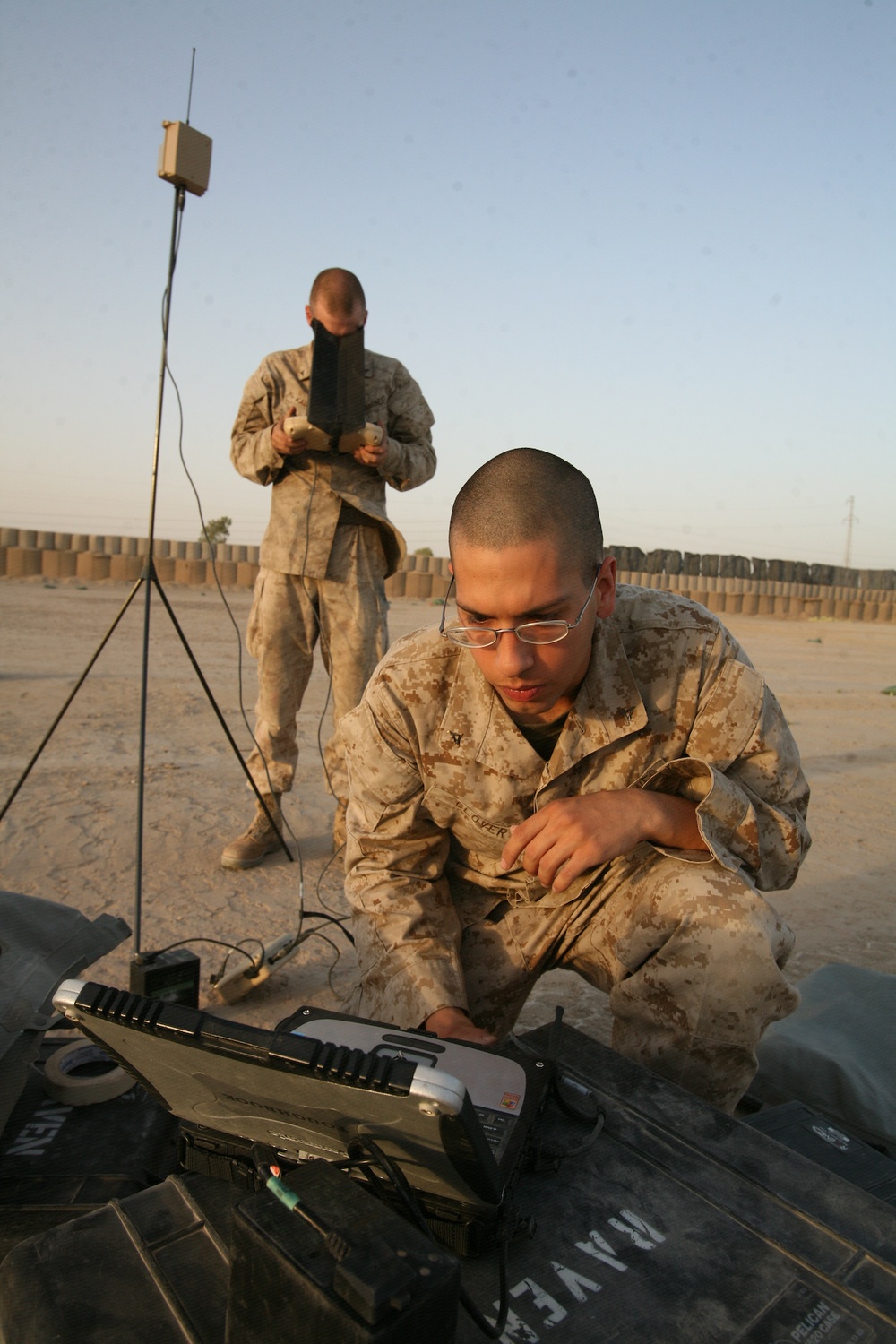 Marine Work With Unmanned Aerial Vehicle