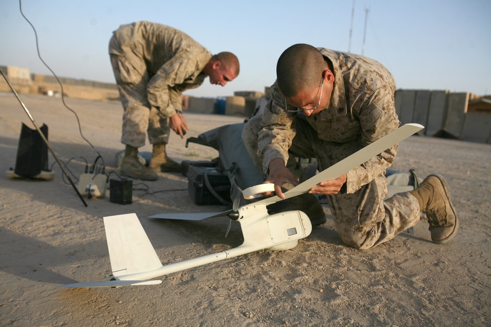 Marine Work With Unmanned Aerial Vehicle