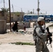 Soldiers Patrol Basra Streets