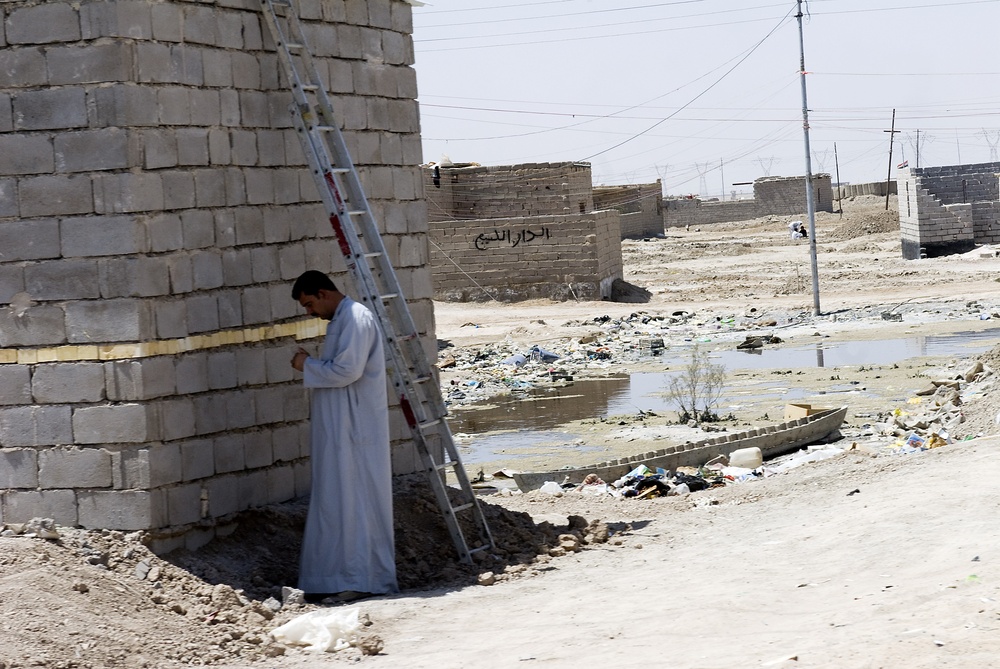 Soldiers Patrol Basra Streets