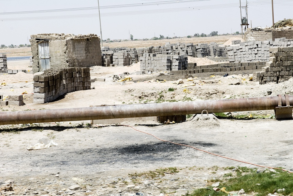 Soldiers Patrol Basra Streets