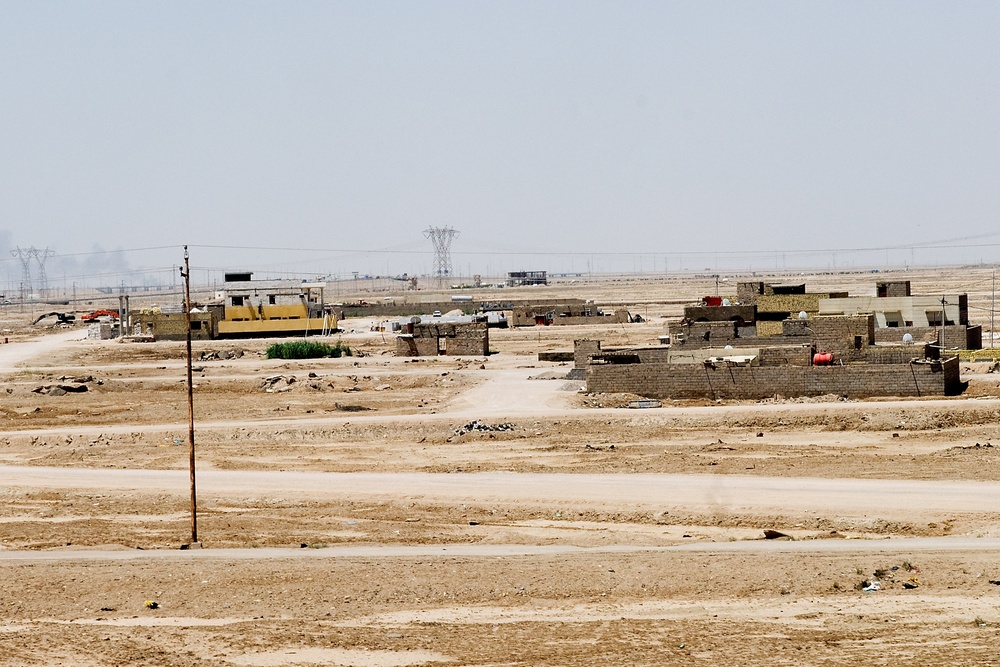 Soldiers Patrol Basra Streets