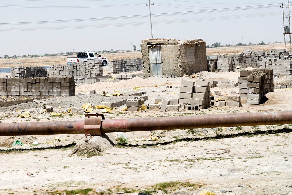 Soldiers Patrol Basra Streets