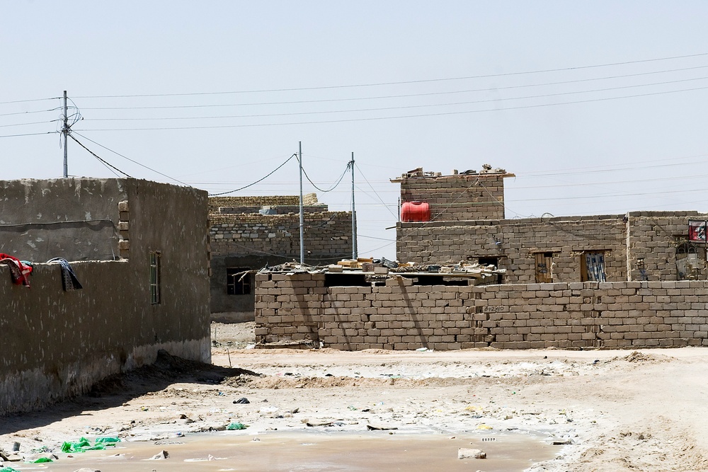 Soldiers Patrol Basra Streets