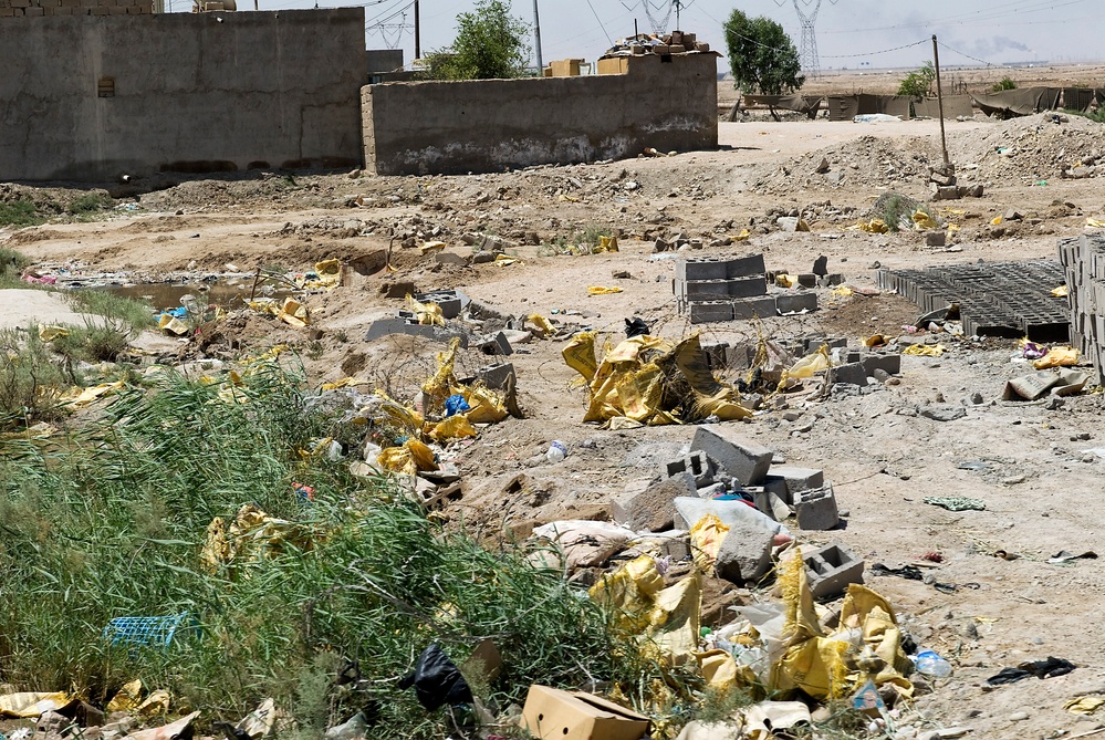 Soldiers Patrol Basra Streets