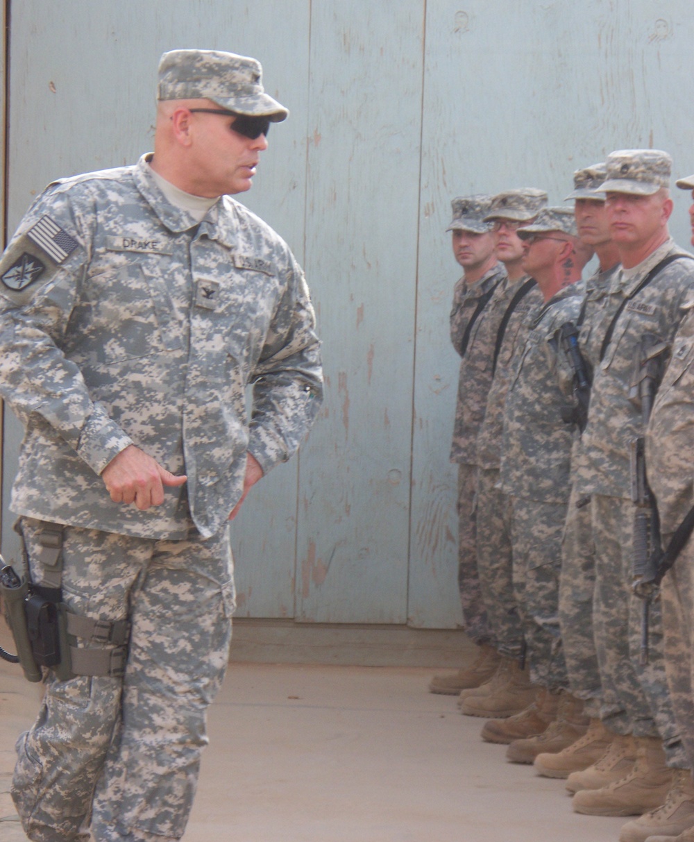 Indiana Guard Soldiers bid farewell