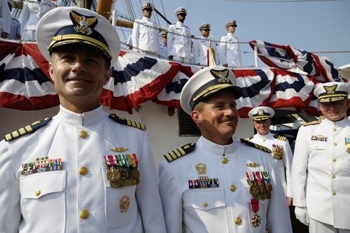 Coast Guard Cutter Eagle Change of Command Ceremony