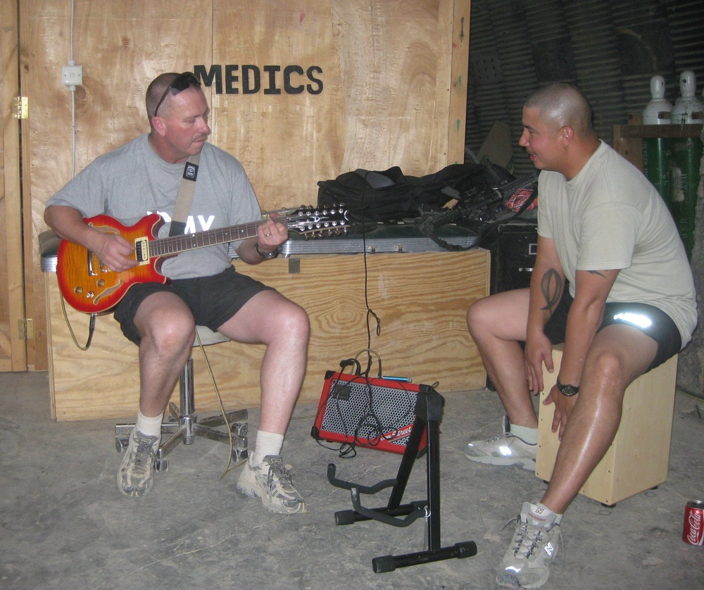Two-man Band-aid Band
