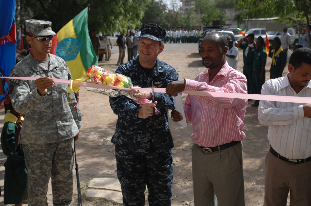 Combined Joint Task Force-Horn of Africa Dedicates Dire Dawa Secondary School