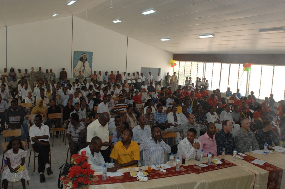 Combined Joint Task Force-Horn of Africa Dedicates Dire Dawa Secondary School