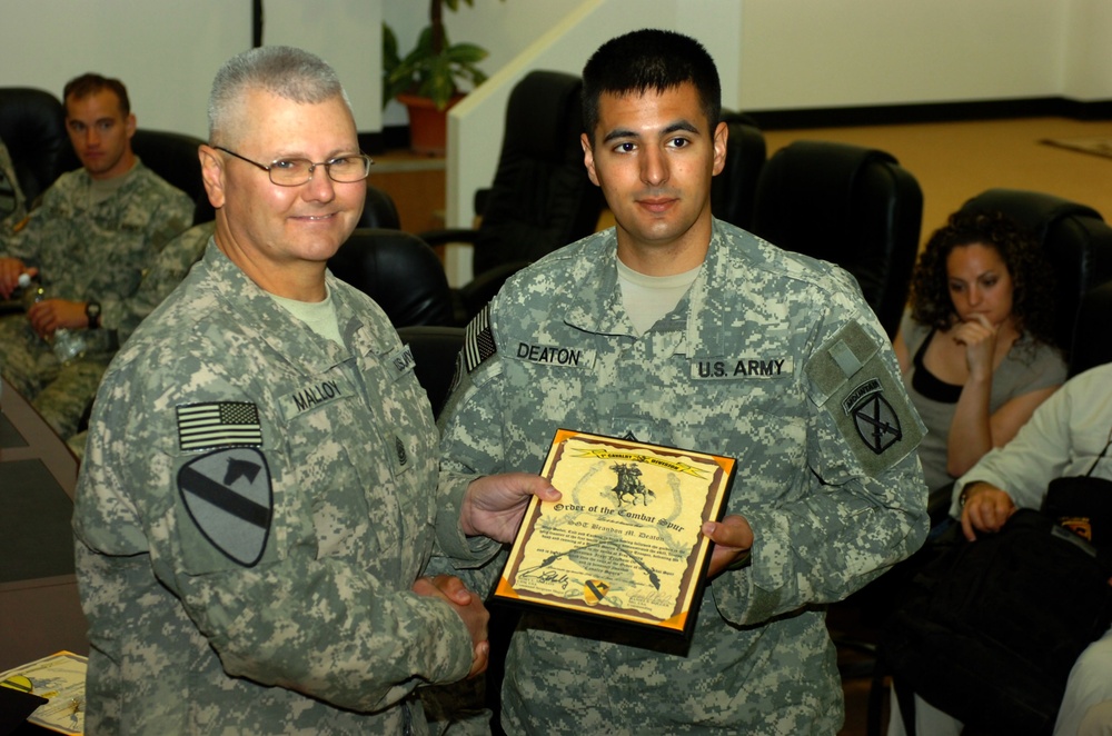 Healing the wounds of war: Operation Proper Exit warriors visit Multi-National Division-Baghdad
