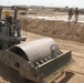 Marines prepare fuel bladder at Camp Ramadi