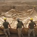Marines prepare fuel bladder at Camp Ramadi