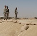 Marines prepare fuel bladder at Camp Ramadi