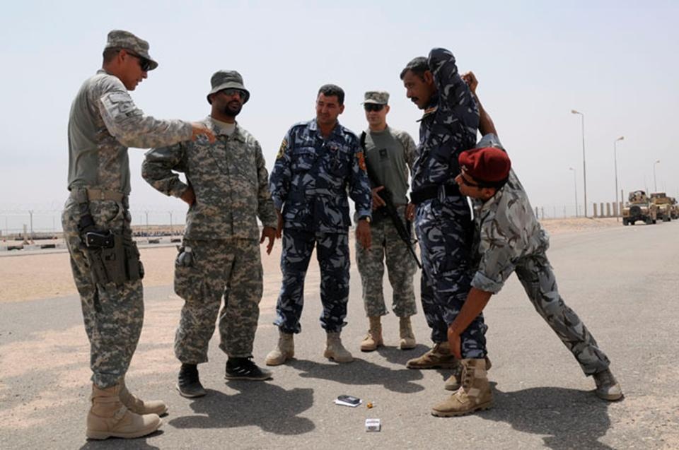 2nd Combined Arms Battalion, 8th Infantry Regiment conducts Emergency Response Brigade training in Shibah