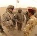 U.S. Soldiers support Iraqis during checkpoint operations