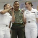 Sailors make music with Malaysian army