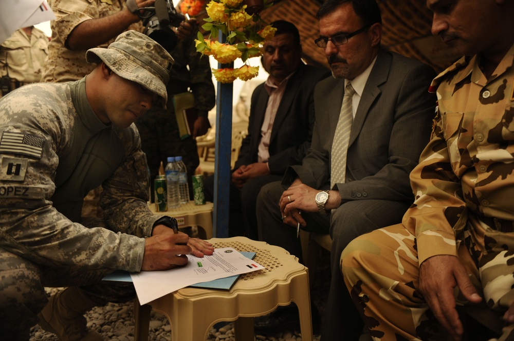 Iraqi's Take Control of Combat Outpost Mullalah