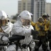 Essex Sailors Demonstrate Firefighting Skills