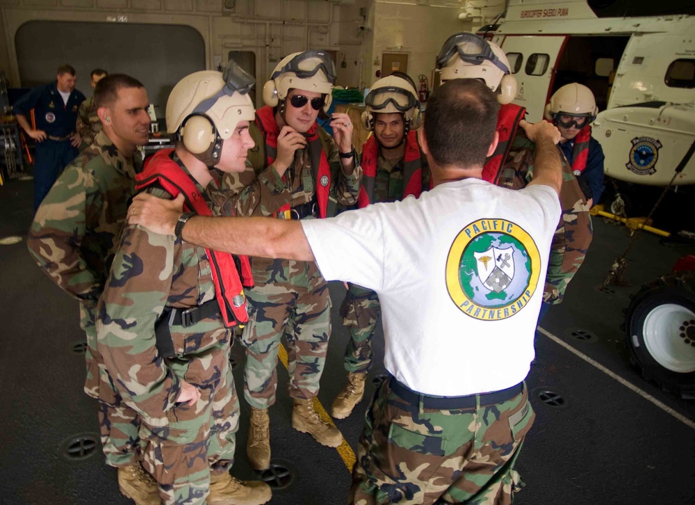 Seabees, supplies head to remote Pacific island on humanitarian mission