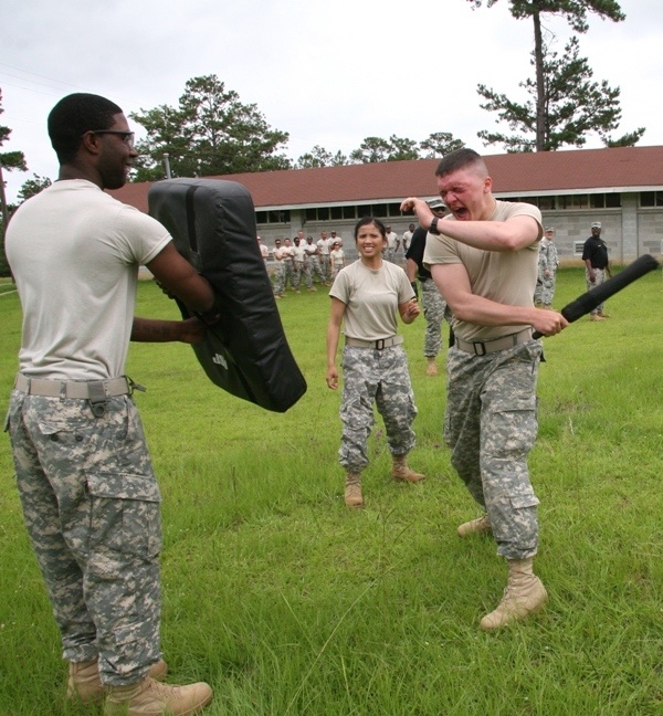 Non-Lethal Weapons Training At Camp Shelby