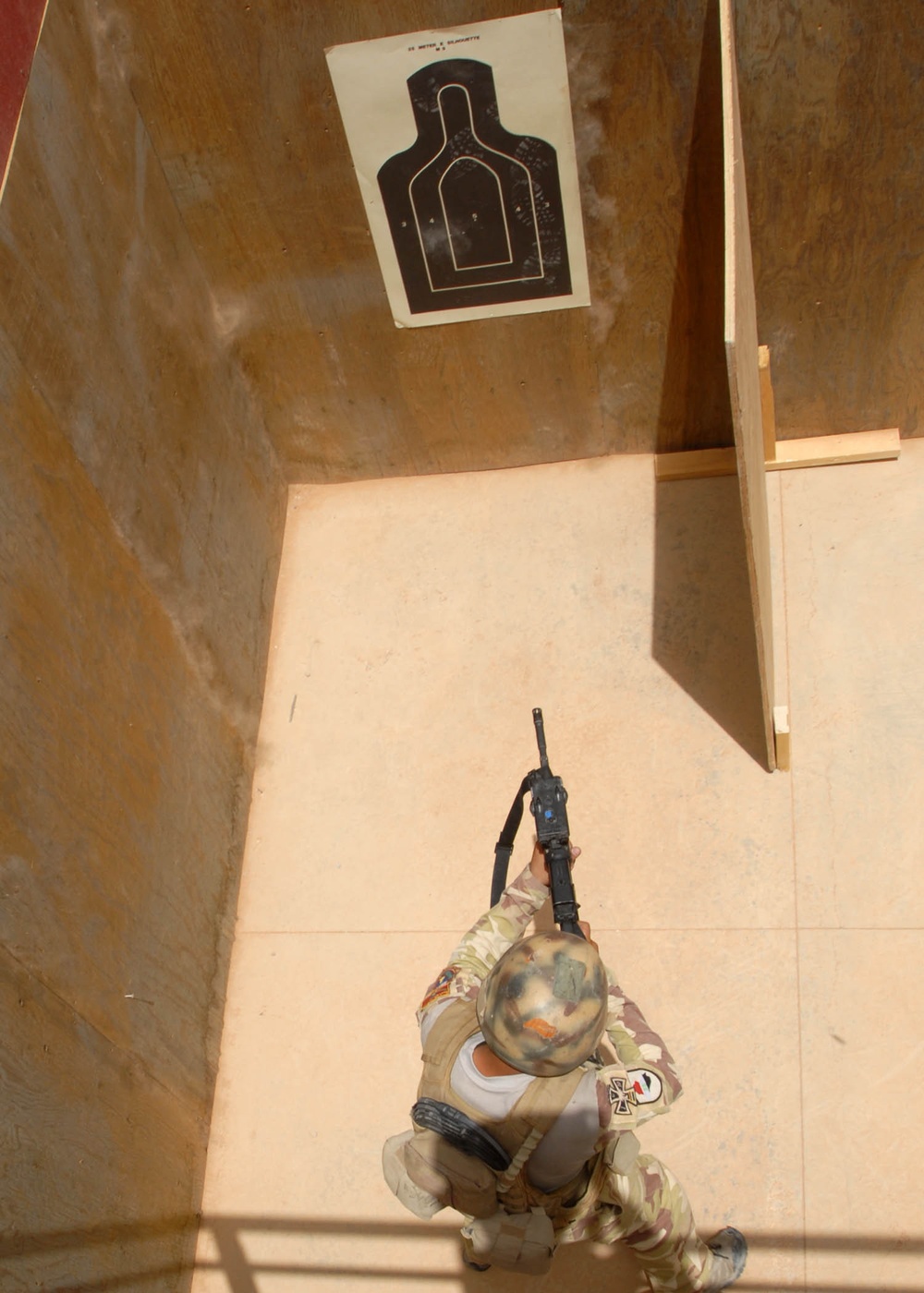 Iraqi special operations forces commandos train as they fight