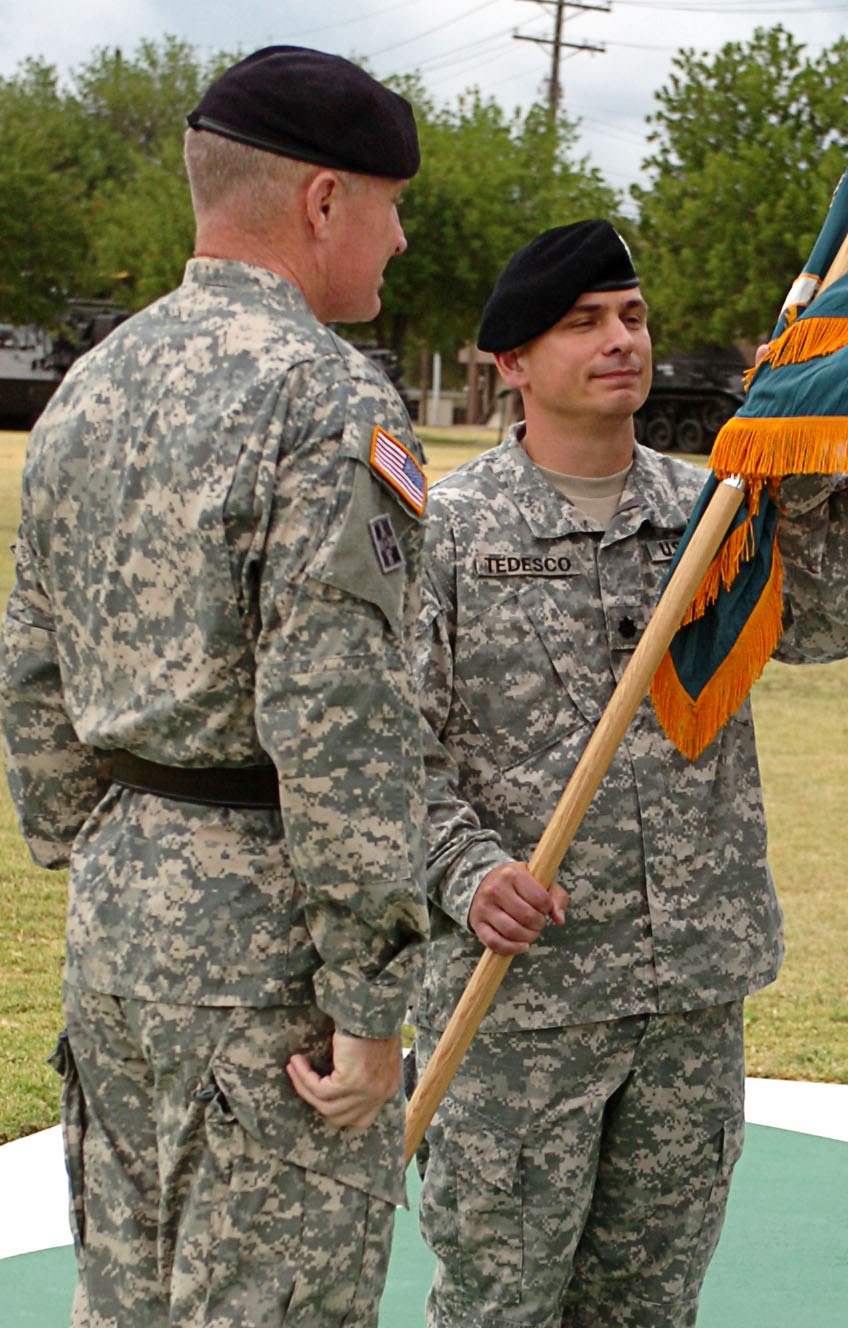 4th Infantry Division Special Troops Battalion holds final Change of Command Ceremony at Fort Hood