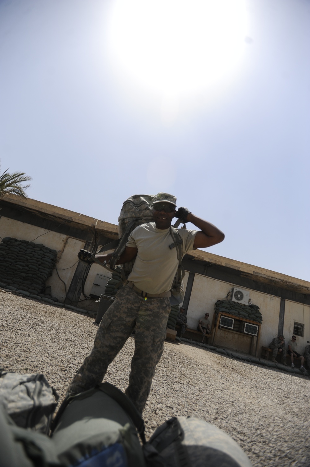 First Armored Division Leaves Patrol Base in Maysan Province, Iraq