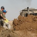 Marines use heavy equipment