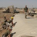 Marines construct fuel berm