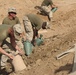 Marines construct fuel berm