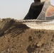 Marines construct fuel berm