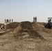 Marines construct fuel berm