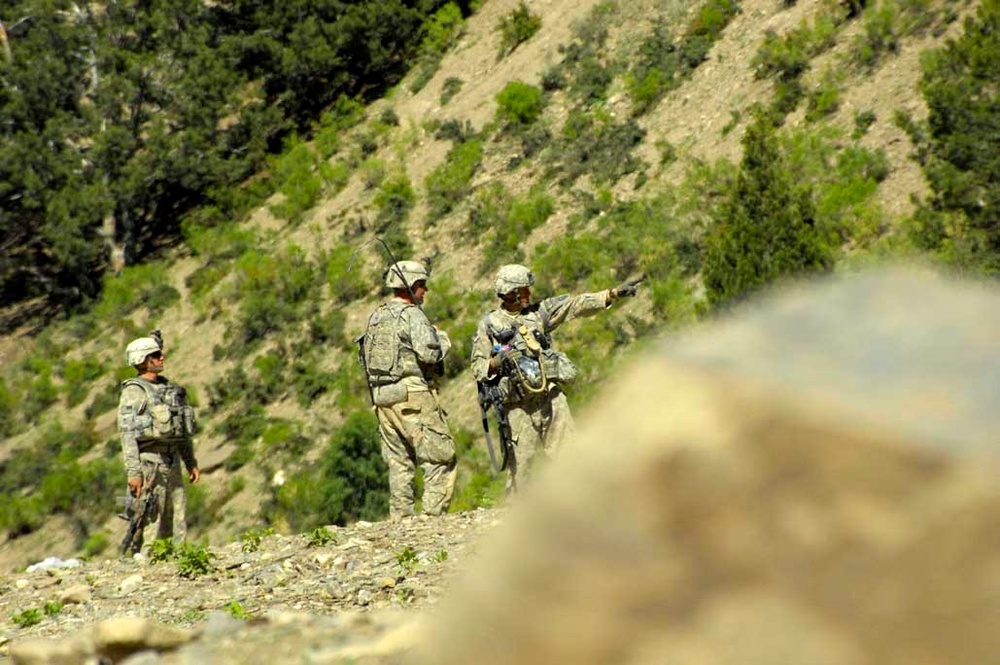 Patrol in East Patika