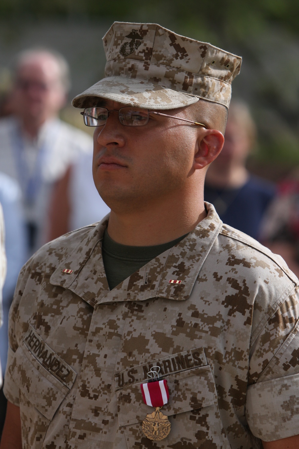 Outgoing Marines Awarded for Outstanding Service at the Combat Center