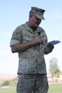 Colonel bids final farewell