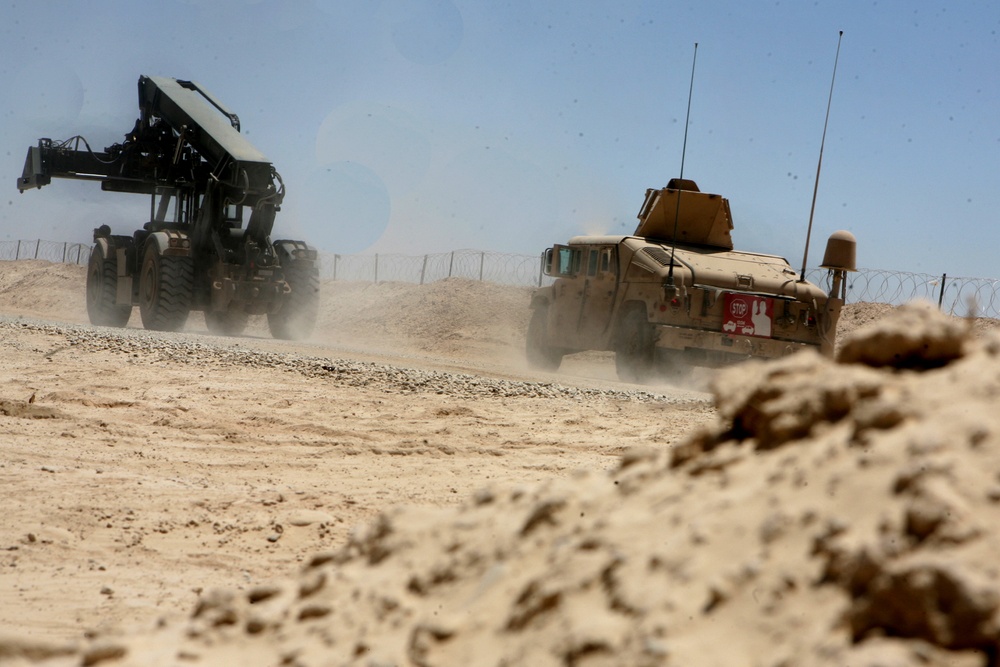Marine Steps Outside of Job, Assists in Successful Afghanistan Arrival