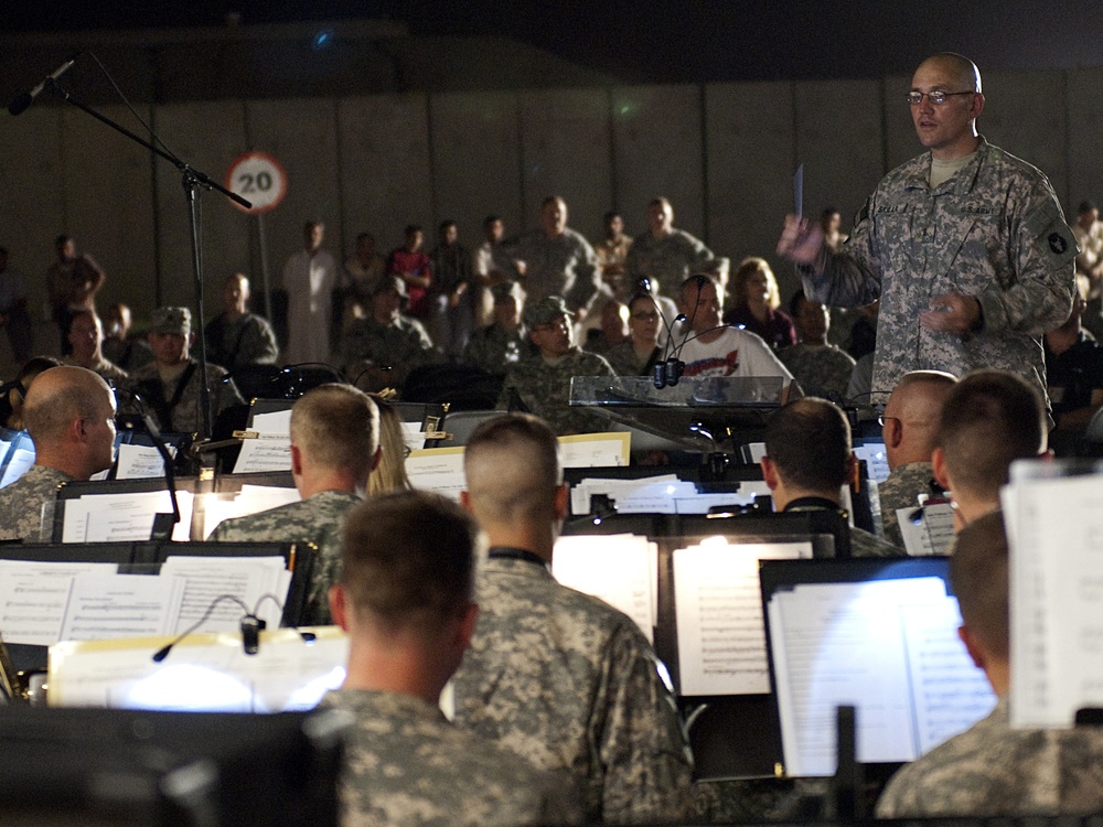 Army bands unite for Independence Day