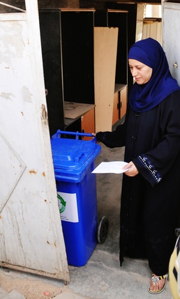 Taking out the trash, bringing in a new era in Basra